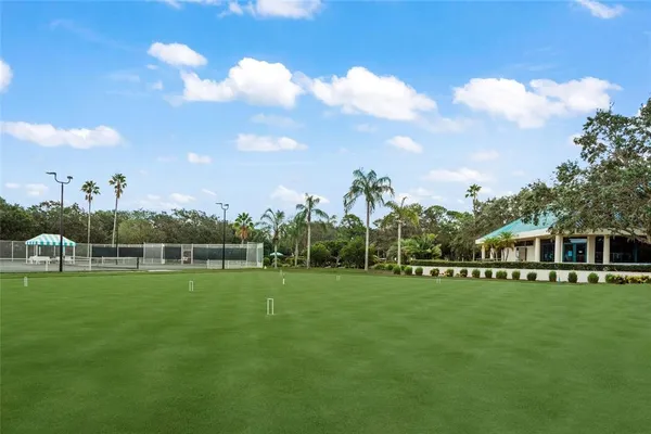 a view of a basketball court