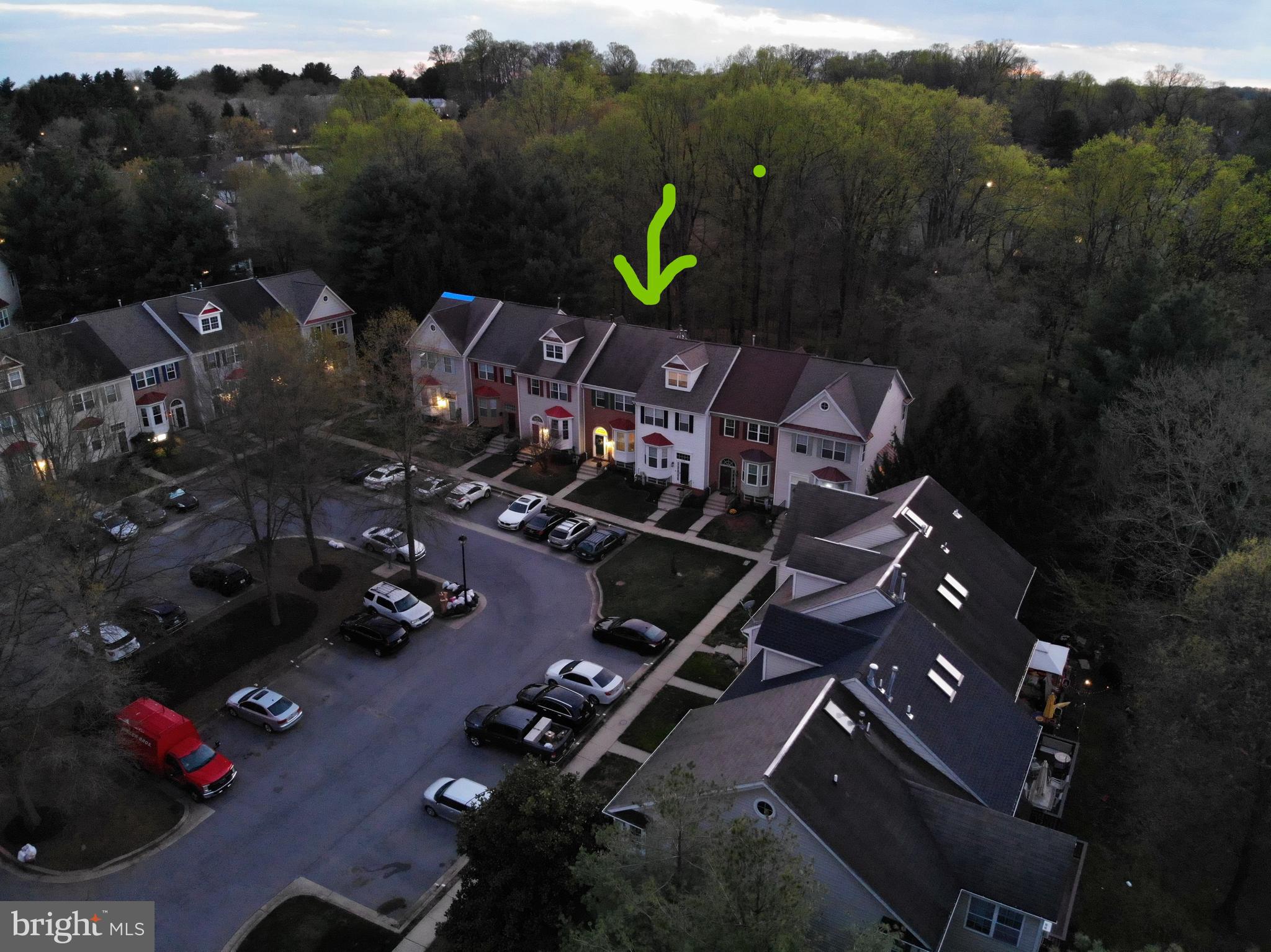 4234 Huntshire Road Randallstown, MD 21133 - Photo 3 of 43 an aerial view of a house with a garden