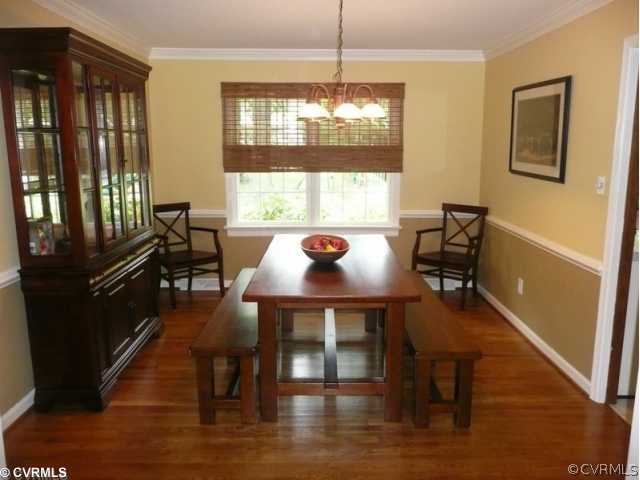 3244 Wood Dale Road Chester, VA 23831 - Photo 3 of 8 Dining Room - Dining Room features Chair and Crown