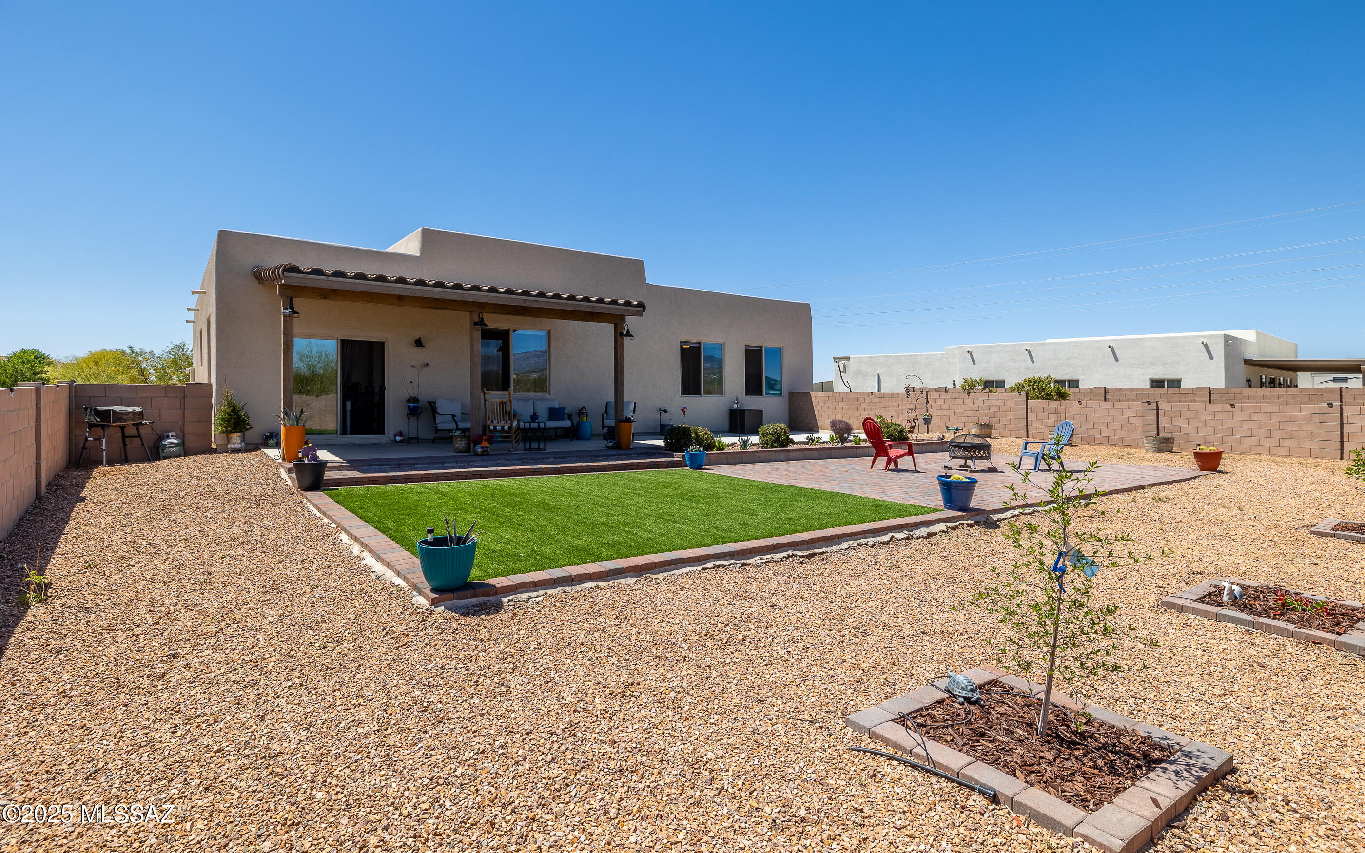 12123 Creosote Valley Road Vail, AZ 85641 - Photo 38 of 46 a view of outdoor space yard and patio
