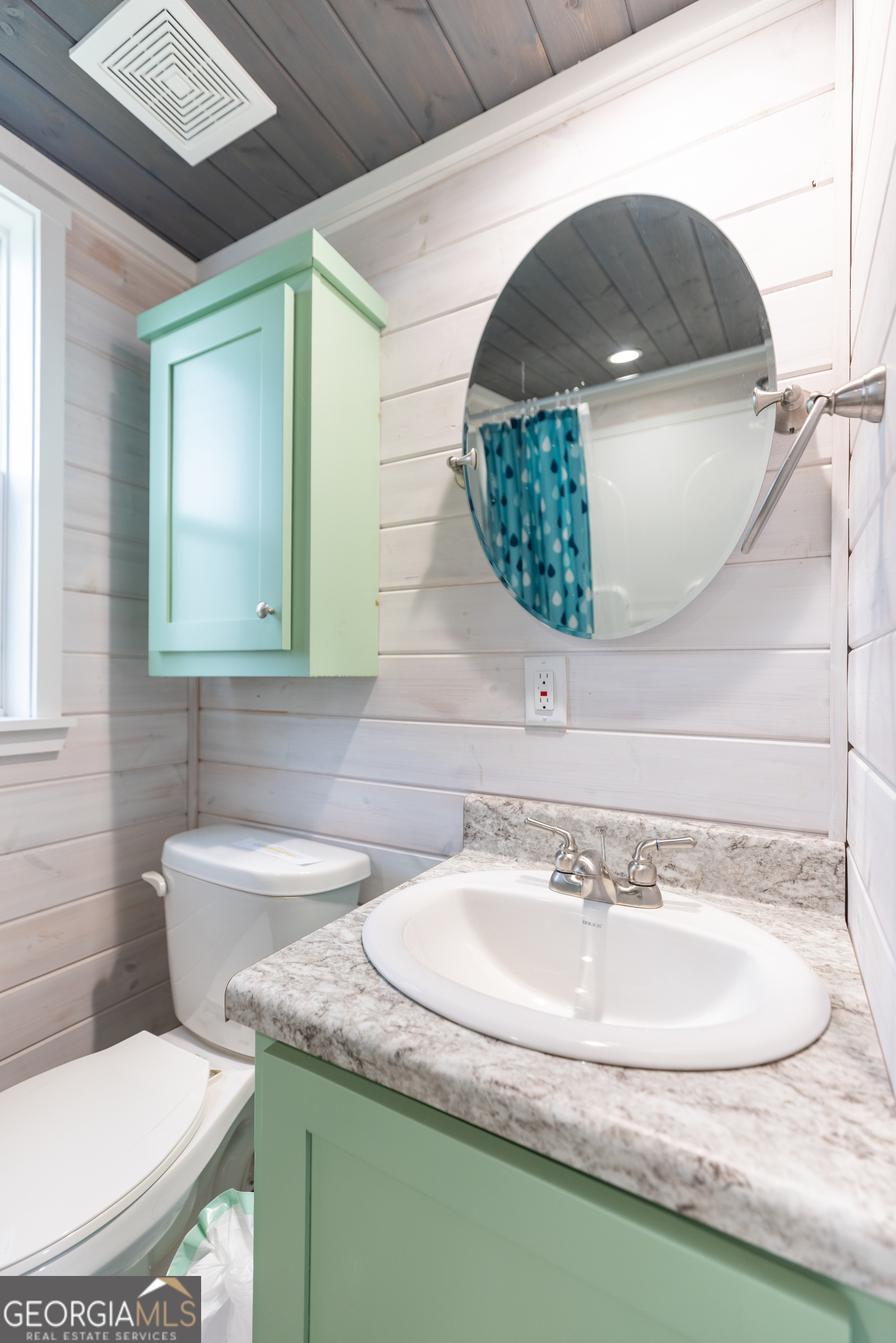 2199 Roosterville Road Roopville, GA 30170 - Photo 57 of 129 a bathroom with a sink and mirror