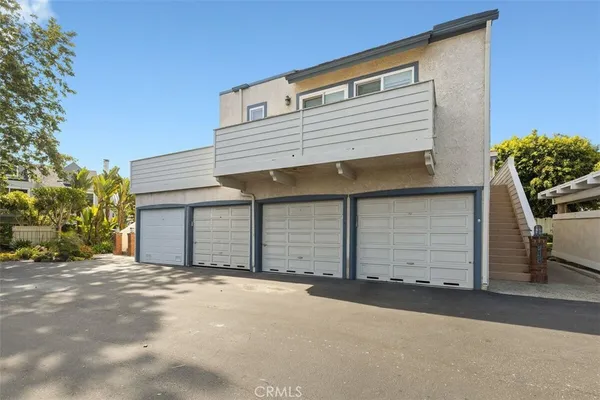 a view of a house with a garage