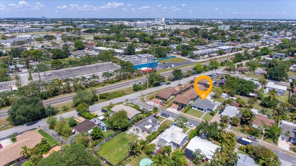 266 Southwest 6th Street Dania Beach, FL 33004 - Photo 5 of 37 an aerial view of residential houses with outdoor space