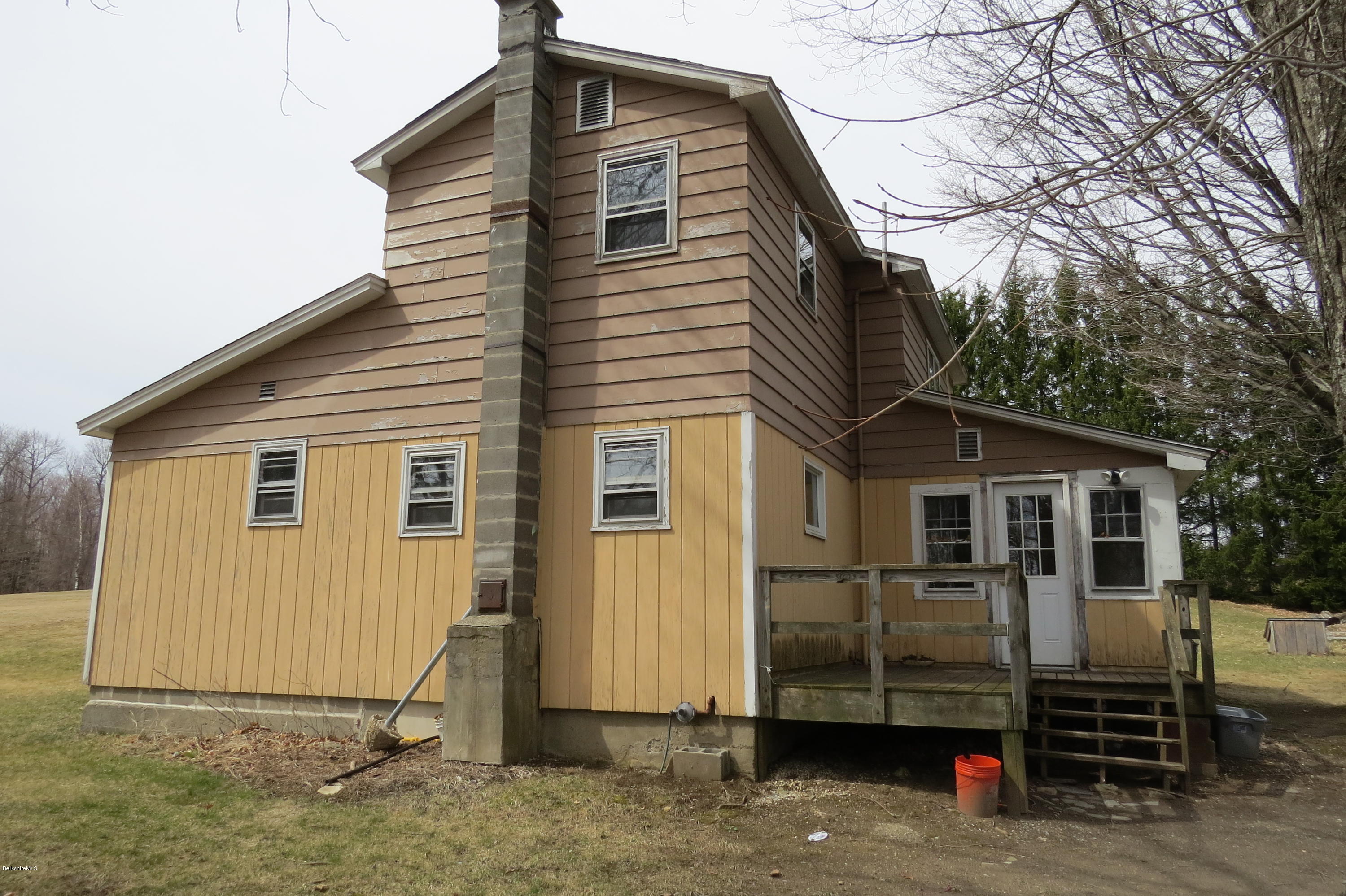 1282 Main Road Savoy, MA 01256 - Photo 22 of 22 a front view of house with yard