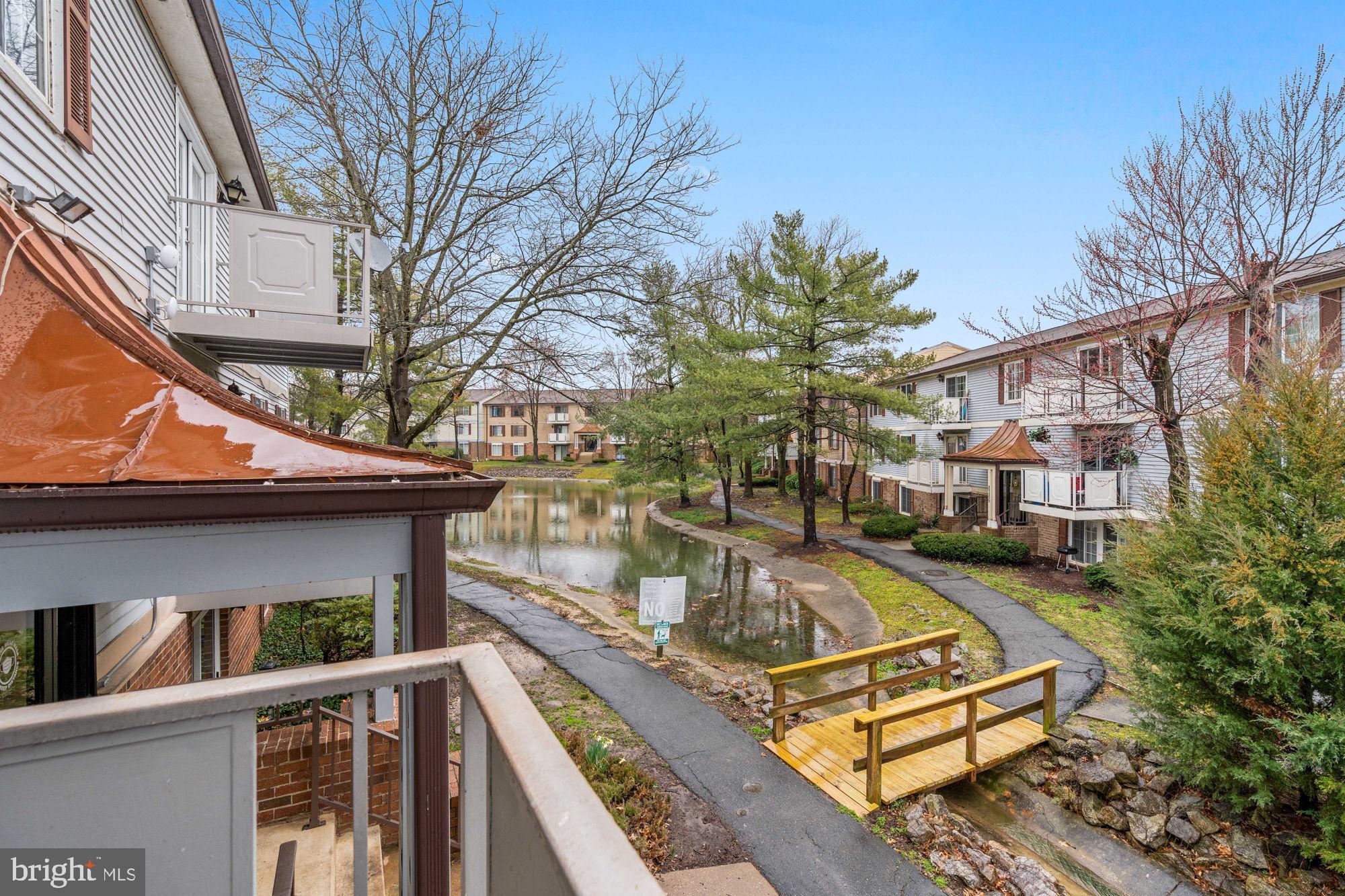 4420 Groombridge Way, Unit 4420E Alexandria, VA 22309 - Photo 9 of 39 Private balcony overlook