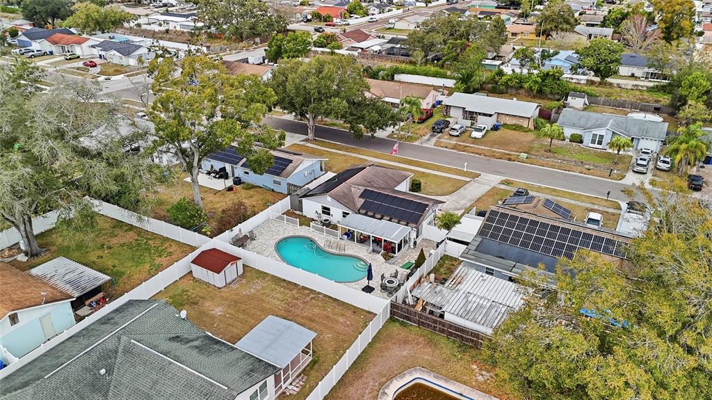 9084 Arndale Circle Tampa, FL 33615 - Photo 20 of 22 an aerial view of a swimming pool and outdoor space