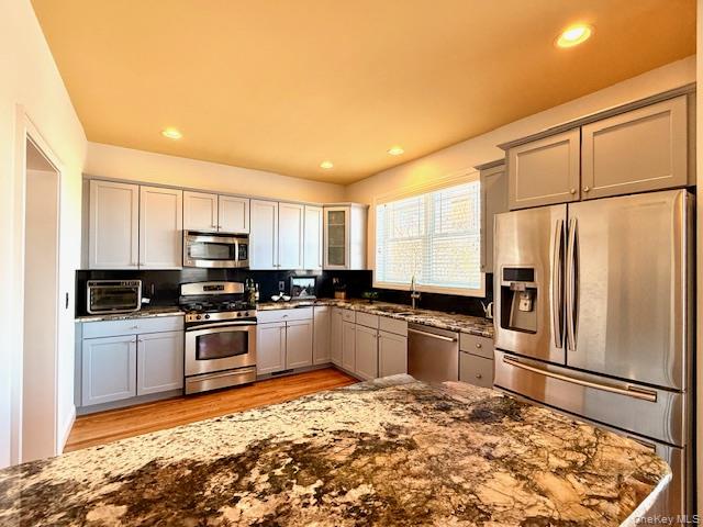 4 Broad Street Newburgh, NY 12550 - Photo 7 of 17 Large Kitchen with Waterviews & Stainless Appliances