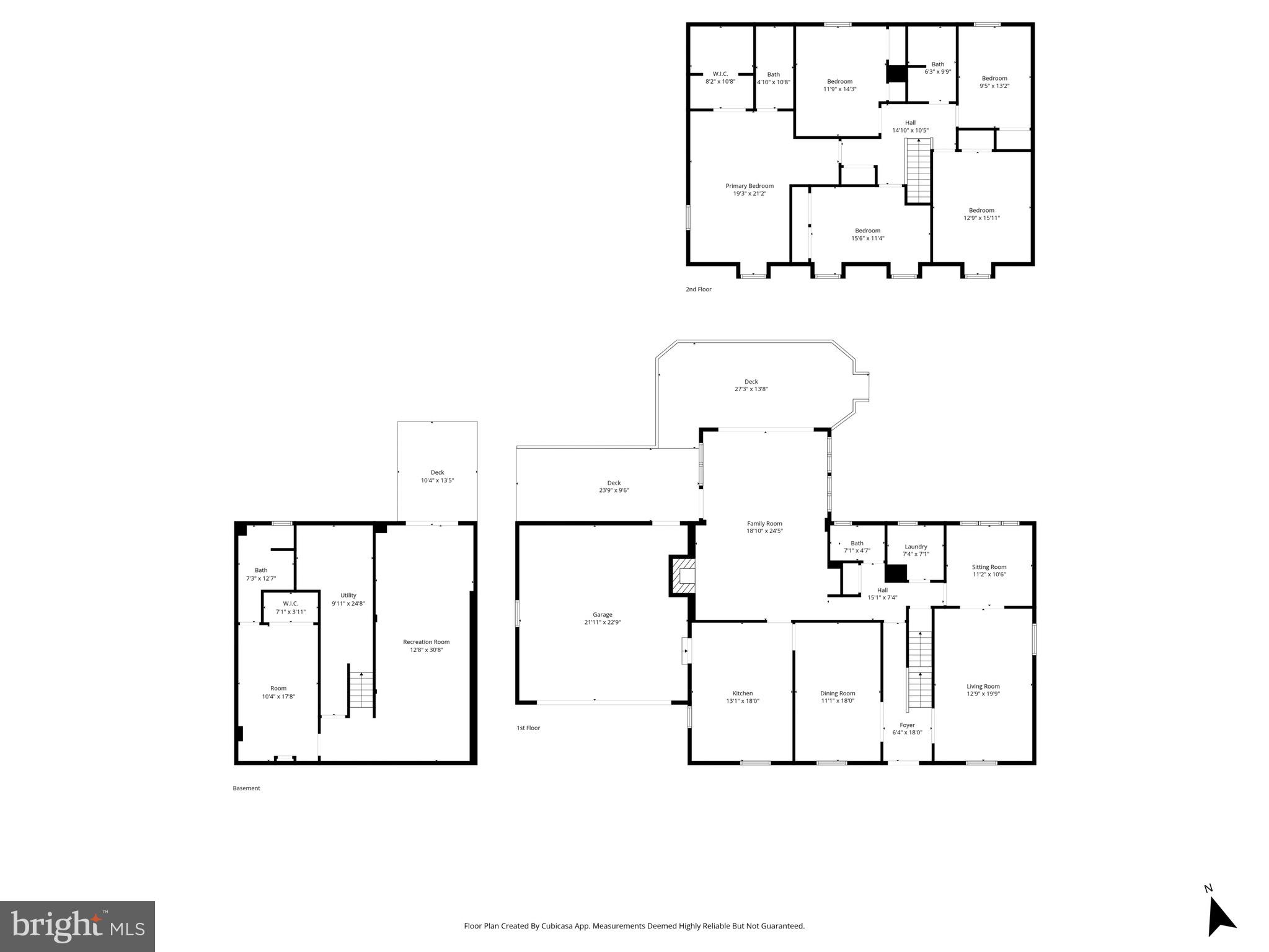 2037 Durand Drive Reston, VA 20191 - Photo 79 of 79 Floor Plan