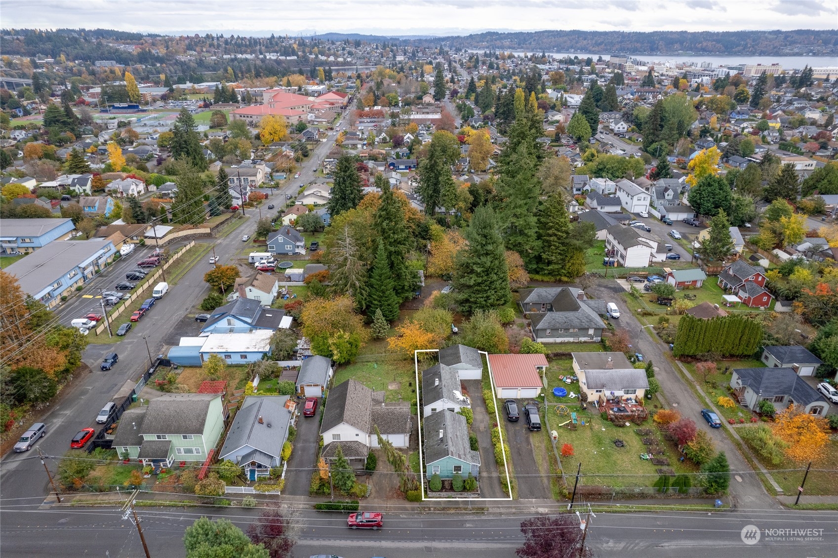 1136 Naval Avenue Bremerton, WA 98312 - Photo 32 of 34 an aerial view of city