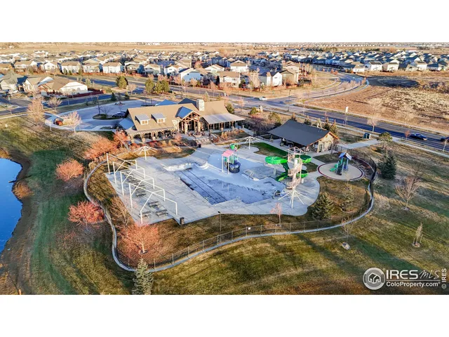 a aerial view of a house