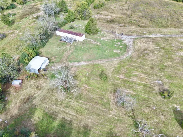 a view of a lake with a mountain