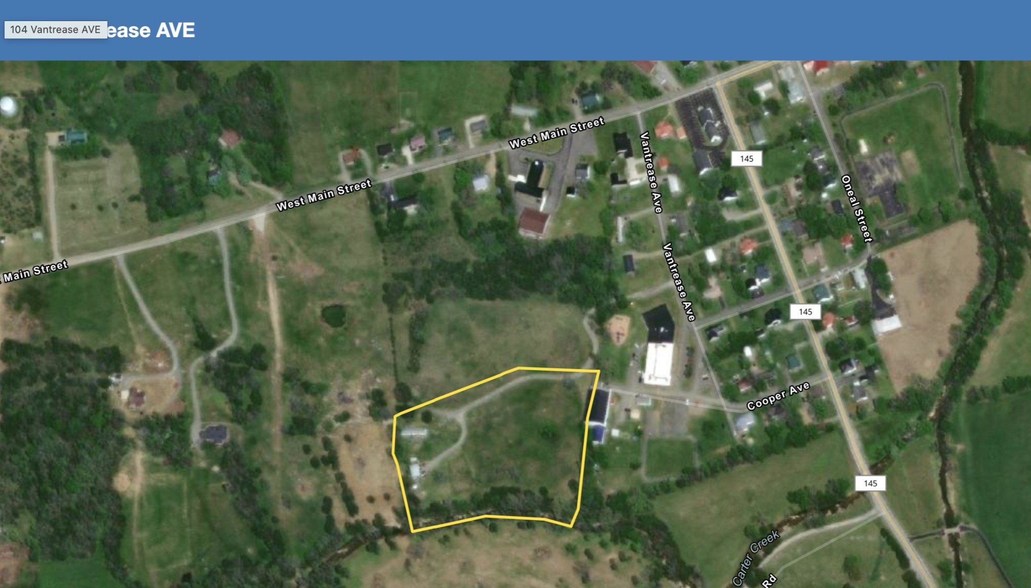 104 Vantrease Avenue Auburntown, TN 37016 - Photo 9 of 24 a view of a yard