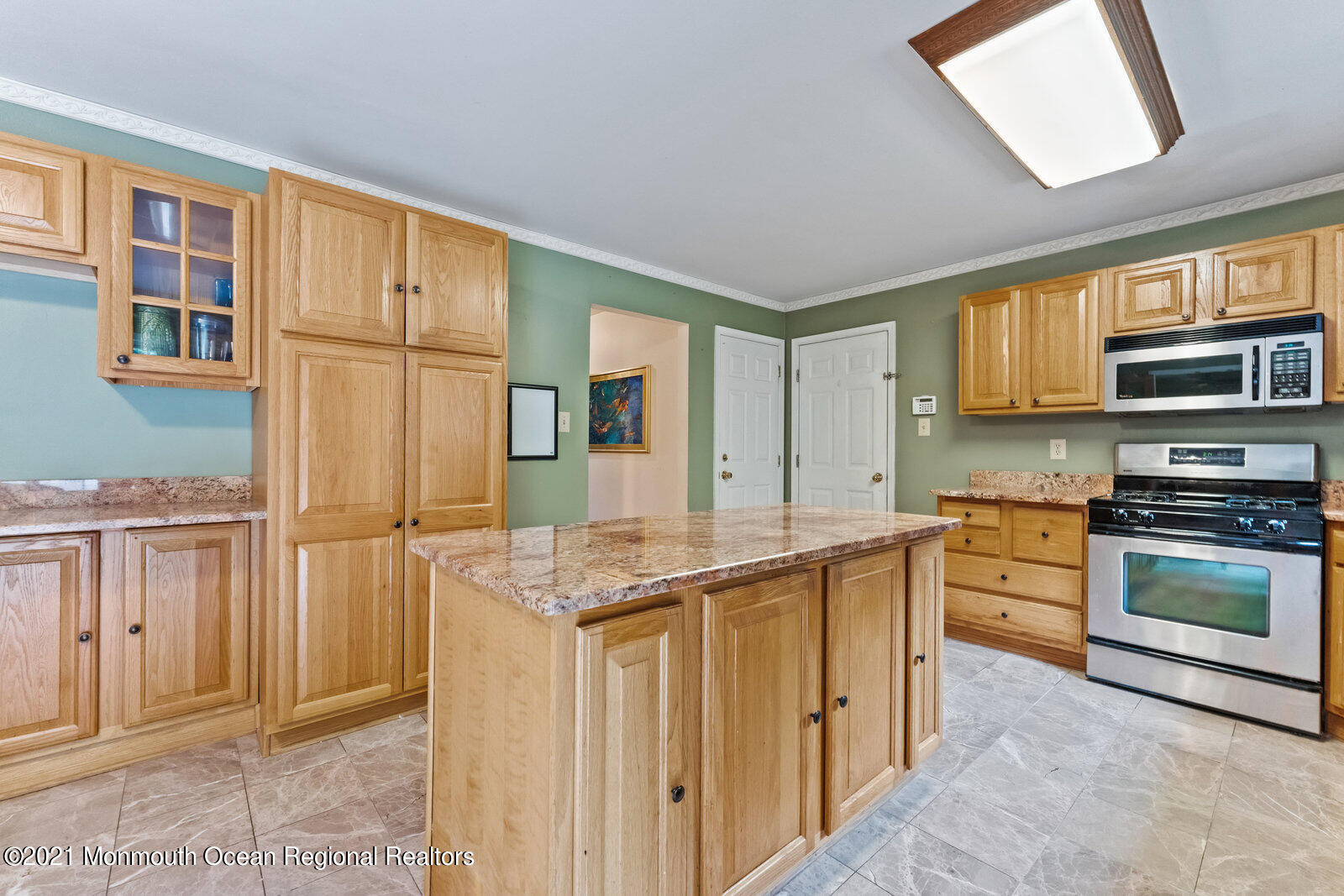 210 North Success Road Cream Ridge, NJ 08514 - Photo 11 of 50 a kitchen with stainless steel appliances granite countertop a stove and a refrigerator