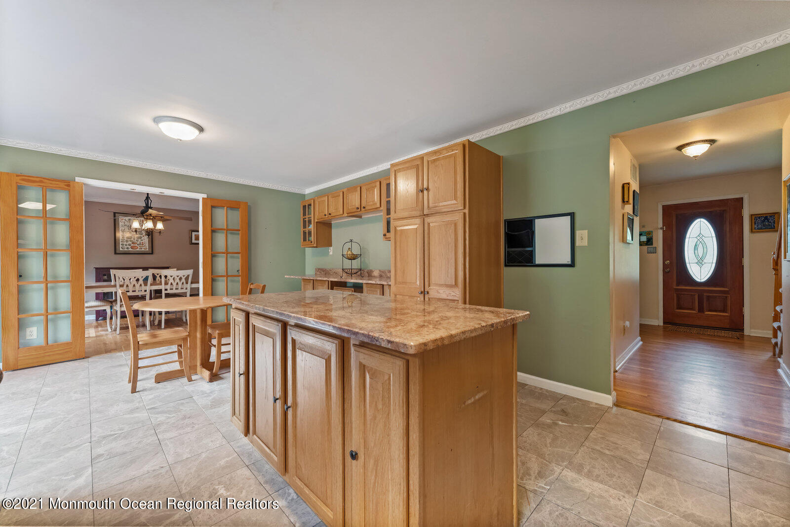 210 North Success Road Cream Ridge, NJ 08514 - Photo 10 of 50 a hall with cabinets and wooden floor