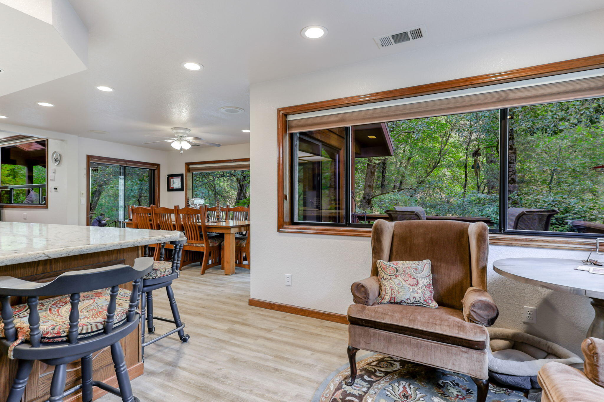 13517 Fern Road Whitmore, CA 96096 - Photo 65 of 124 a living room with furniture and a window