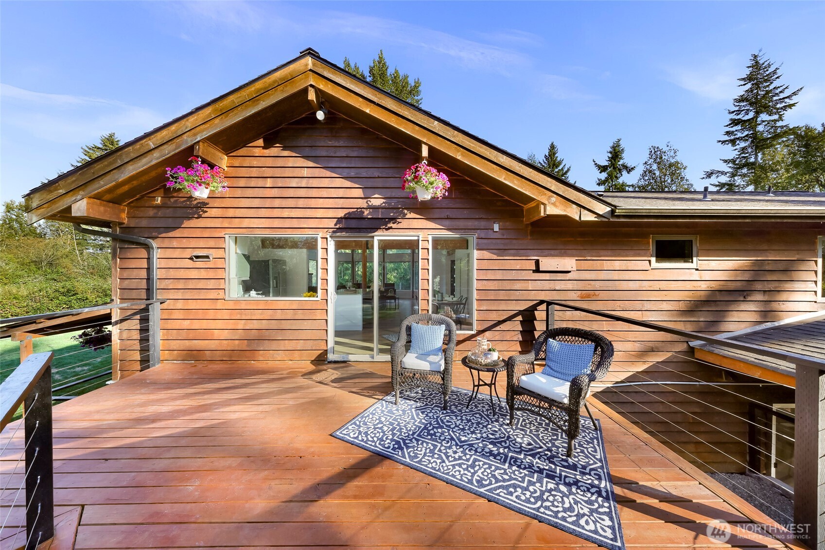 4104 Loomis Trail Road Blaine, WA 98230 - Photo 18 of 40 a front view of a house with garden