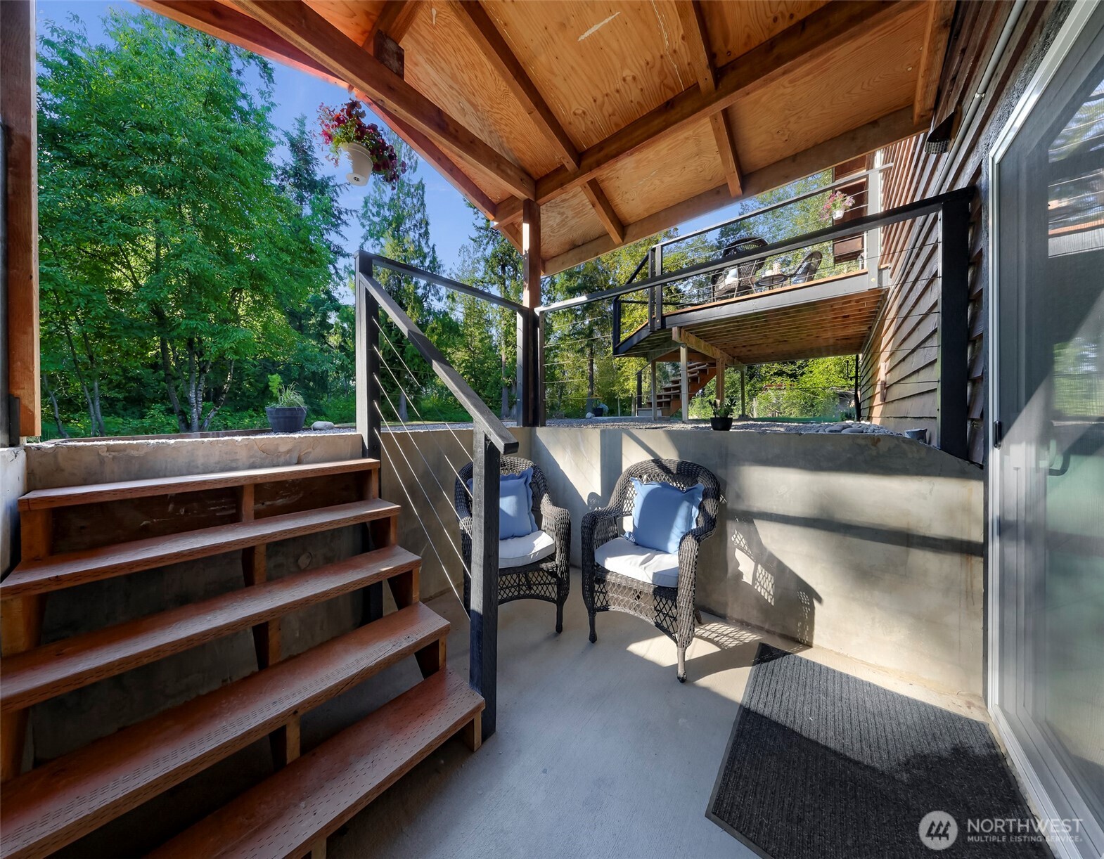 4104 Loomis Trail Road Blaine, WA 98230 - Photo 33 of 40 a view of outdoor space with seating