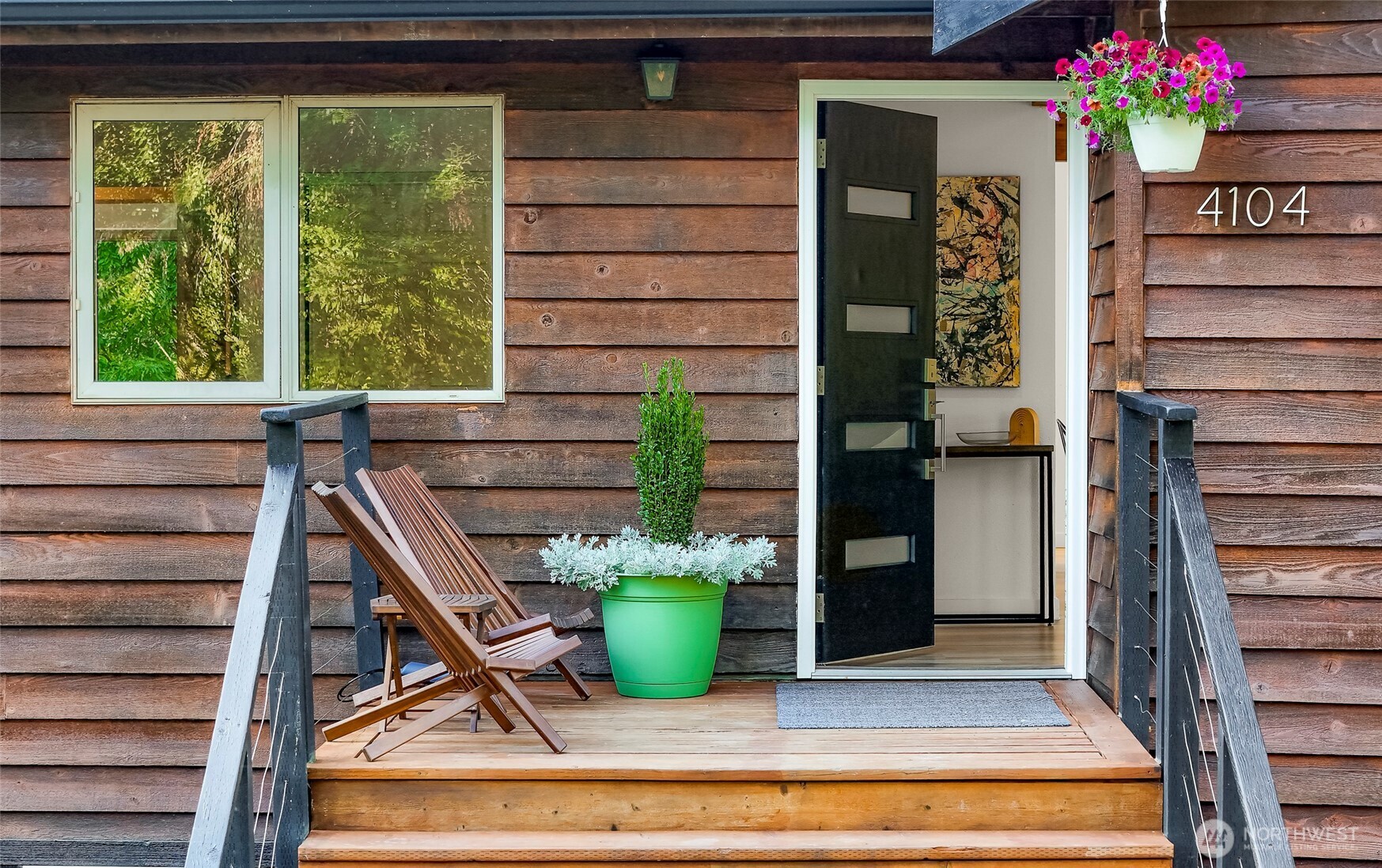 4104 Loomis Trail Road Blaine, WA 98230 - Photo 5 of 40 a house view with a potted plant