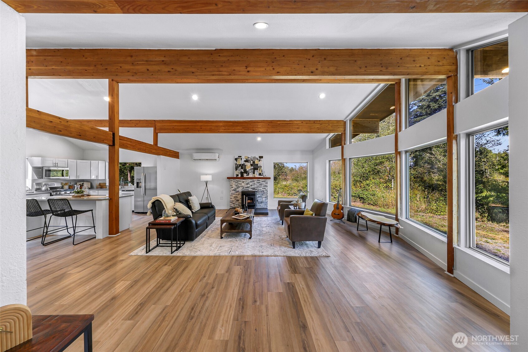 4104 Loomis Trail Road Blaine, WA 98230 - Photo 7 of 40 a living room with furniture and a large window