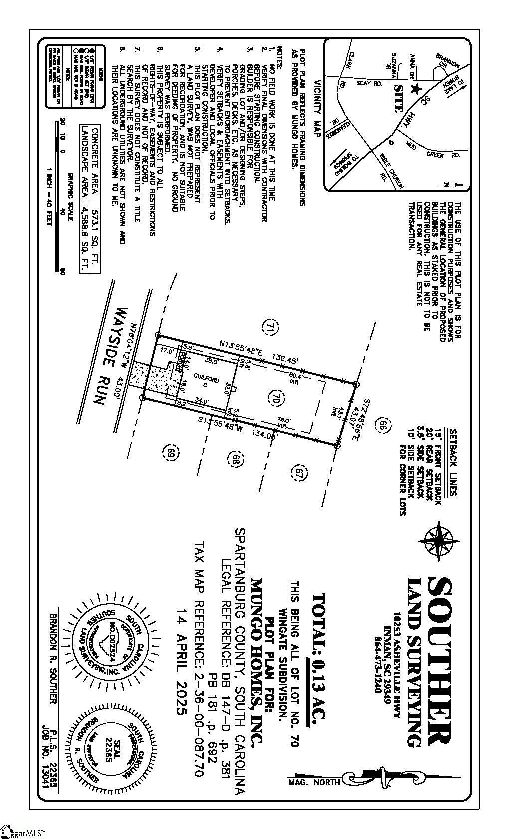 7306 Wayside Run, Unit HOMESITE 70 Inman, SC 29349 - Photo 4 of 4