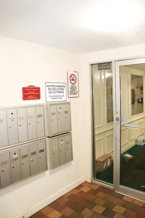 a view of front door