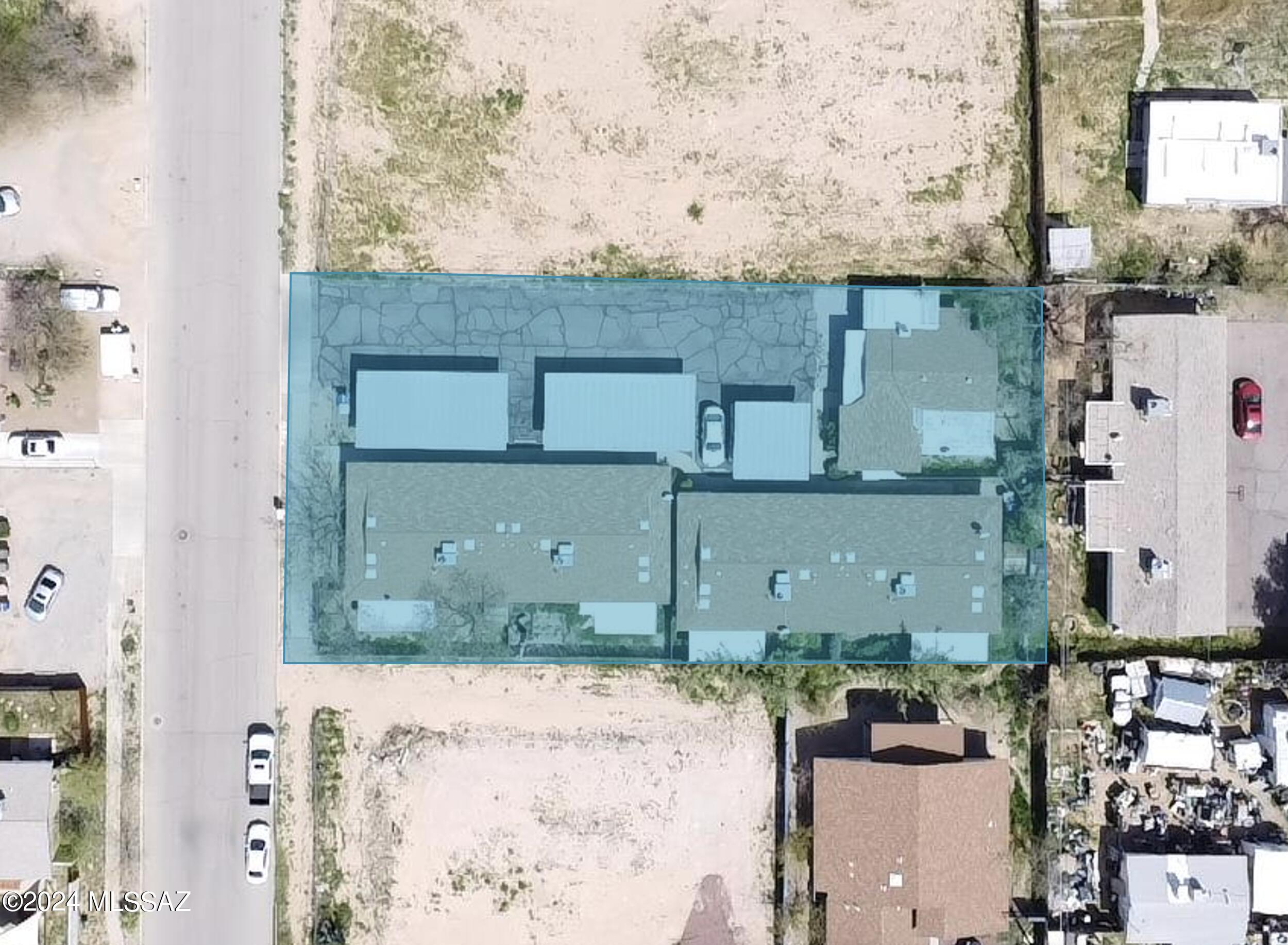 2118 North Ralph Avenue Tucson, AZ 85712 - Photo 10 of 10 an aerial view of a house
