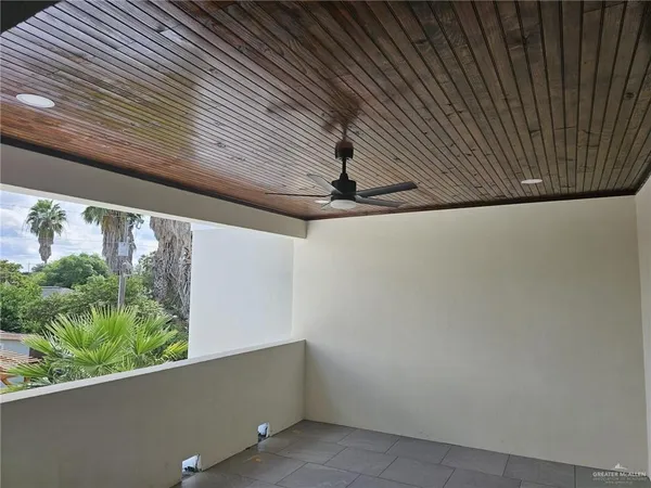 a view of balcony