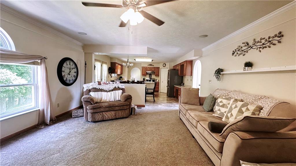 440 Chapeldale Drive Apollo, PA 15613 - Photo 16 of 48 a living room with furniture and a large window