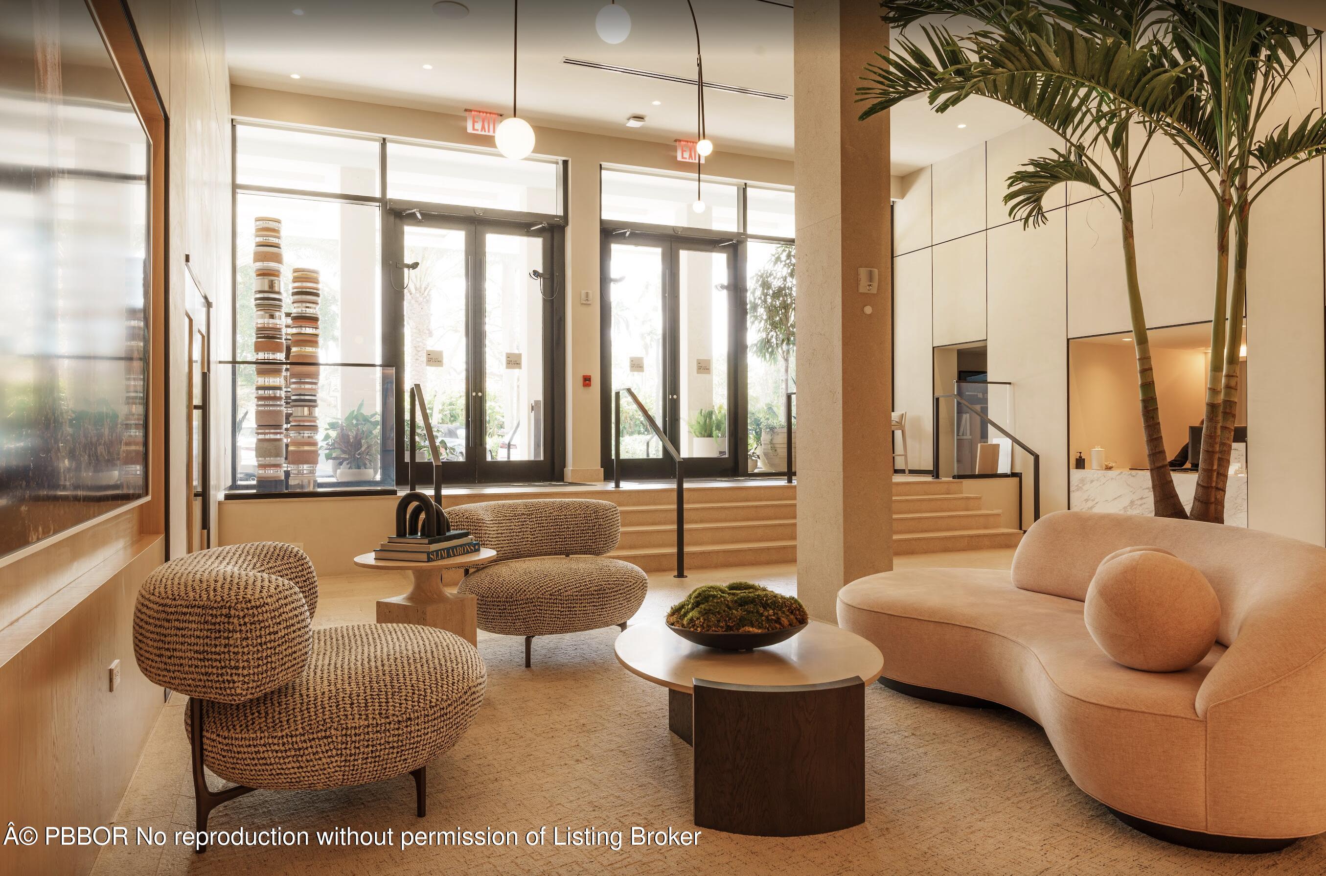 333 Sunset Avenue, Unit 512 Palm Beach, FL 33480 - Photo 1 of 29 a living room with furniture and a large window
