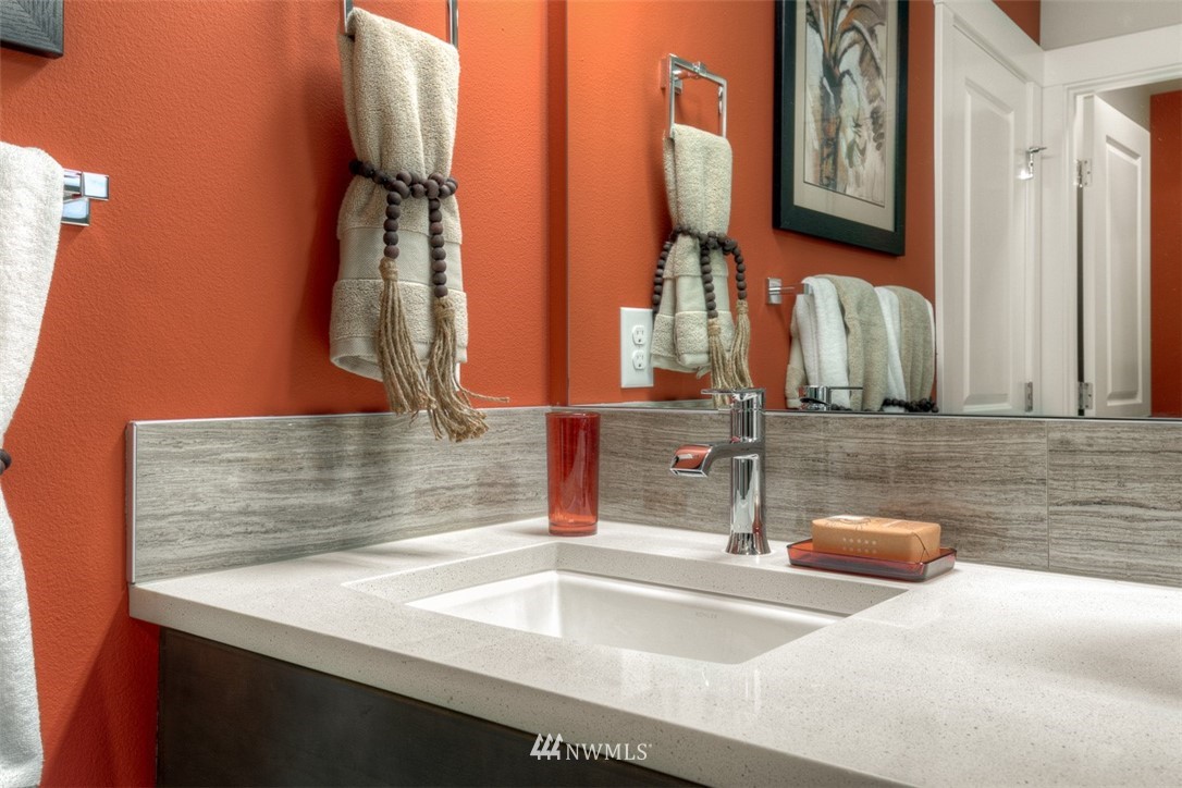 13 197th Place Southwest, Unit 8 Bothell, WA 98012 - Photo 22 of 37 a bathroom with a sink and a mirror