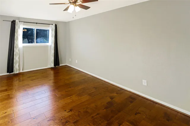 a view of an empty room with window