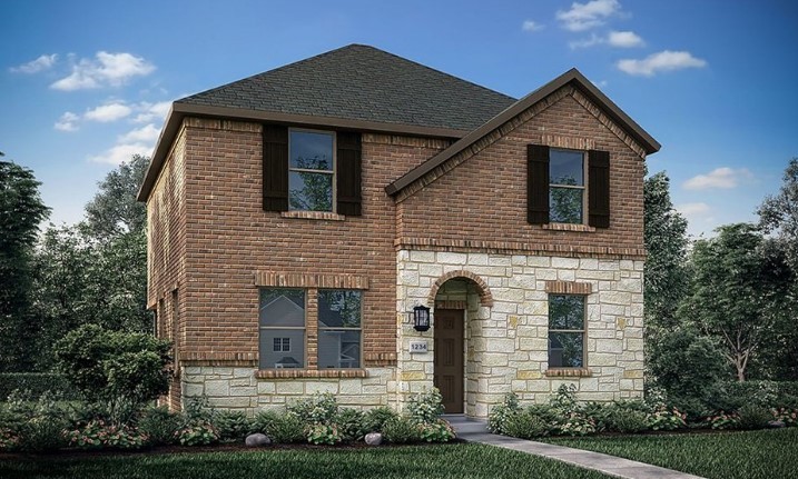 116 Watkinville Road Hutto, TX 78634 - Photo 1 of 1 a front view of a house with yard and green space