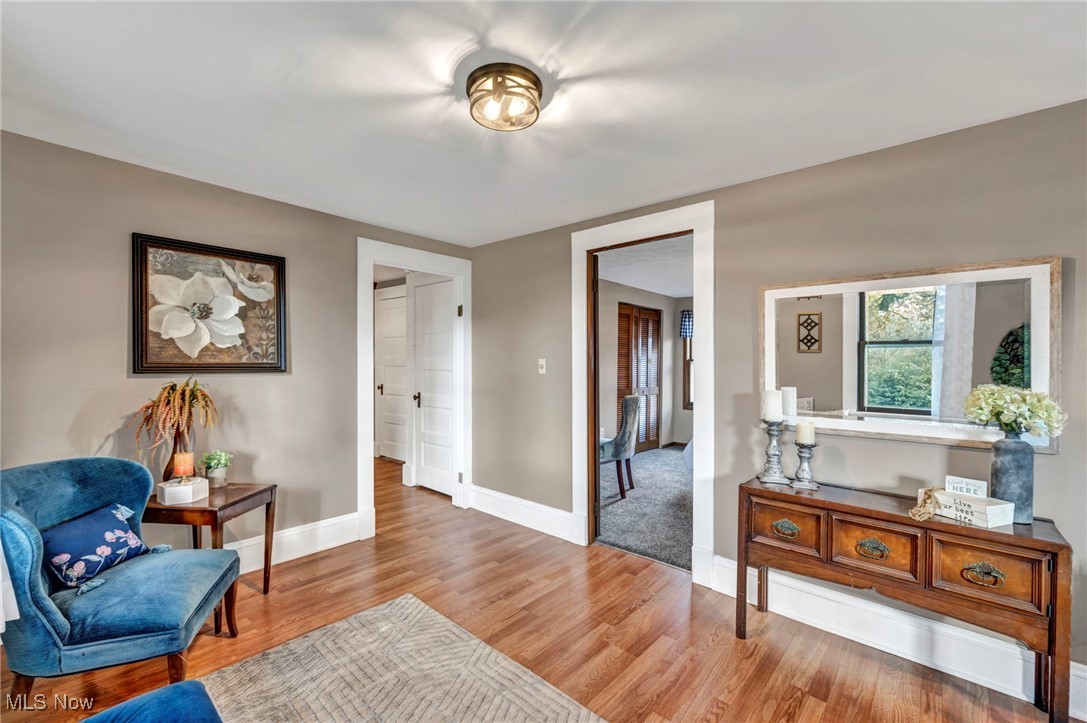 6030 Dunham Road Maple Heights, OH 44137 - Photo 13 of 50 Sitting room with wood finished floors and baseboards