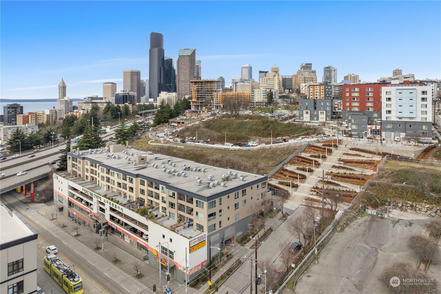 321 10th Avenue South, Unit 508 Seattle, WA 98104 - Photo 25 of 26 a view of a city with tall buildings