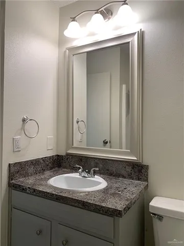 a view of a sink in a bathroom