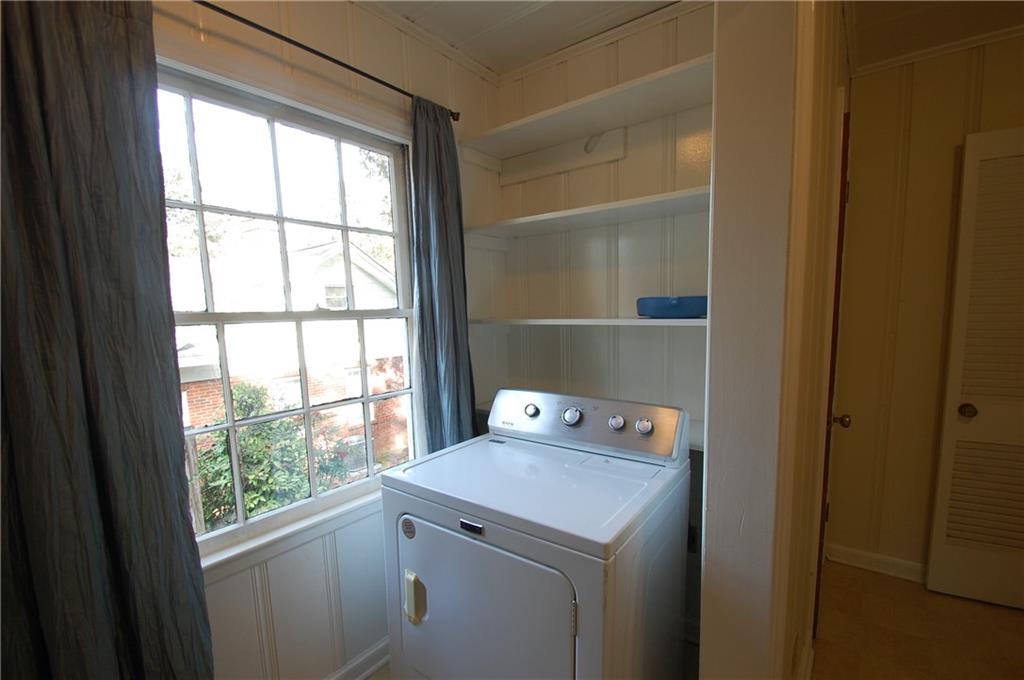 3347 College Street Atlanta, GA 30337 - Photo 16 of 39 a utility room with dryer and washer