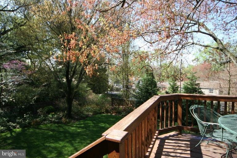 4622 Woodfield Road Bethesda, MD 20814 - Photo 22 of 30 Deck - View from