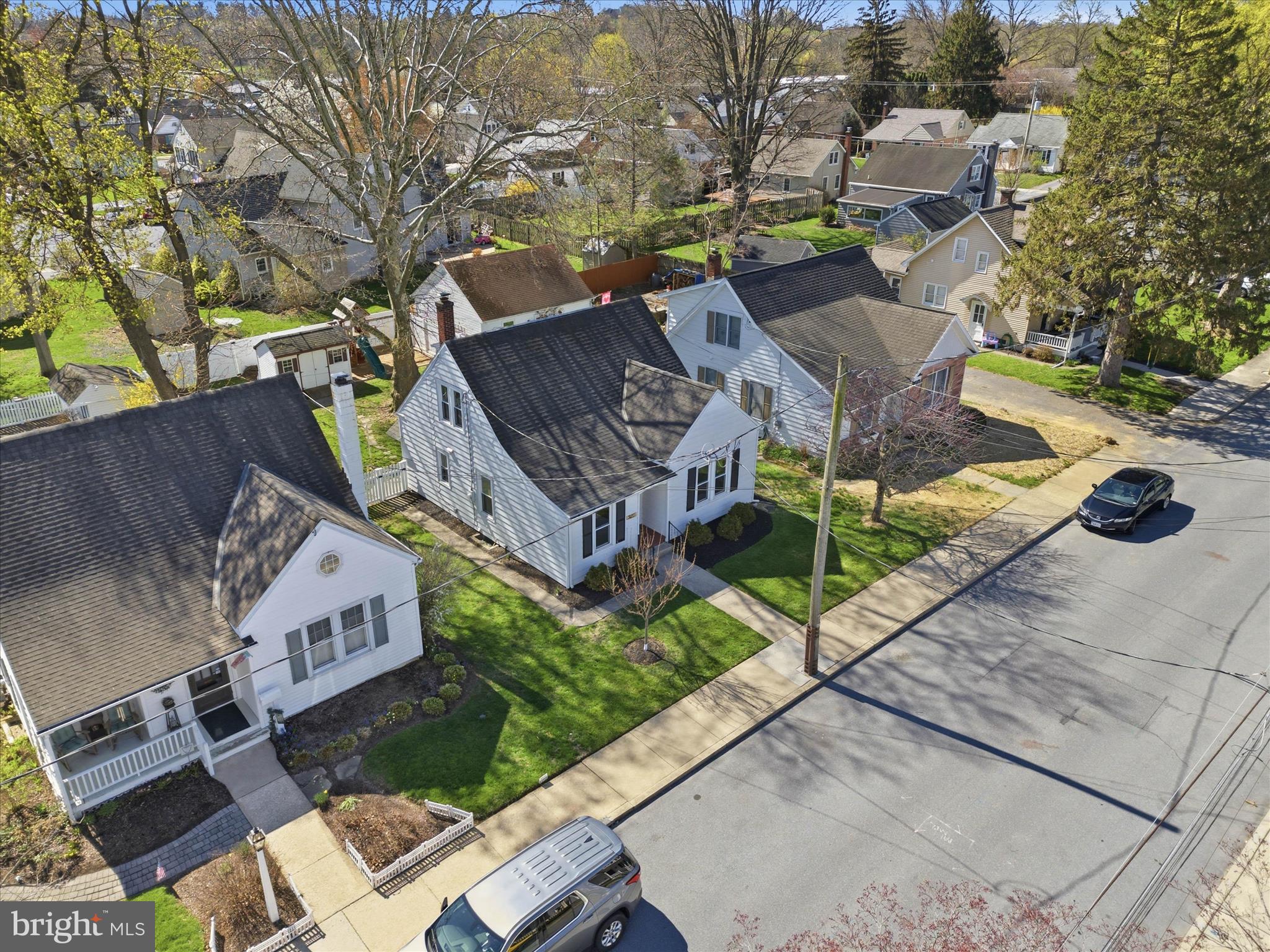 327 Dover Street Manheim, PA 17545 - Photo 4 of 43 an aerial view of a house with a garden