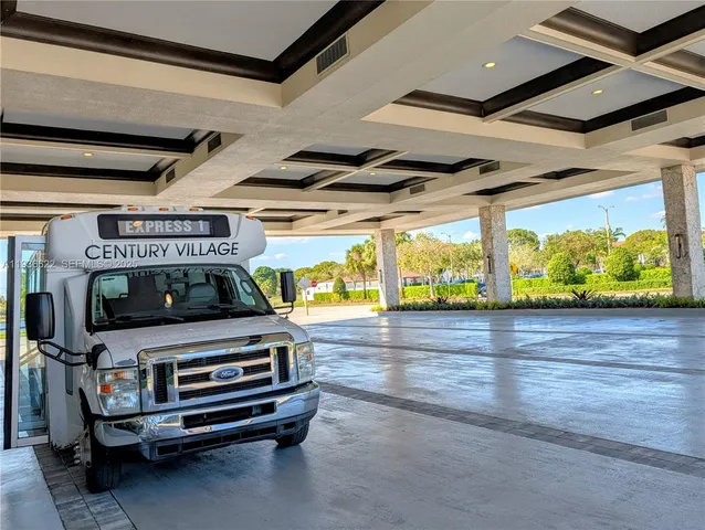 a view of a park with a pathway