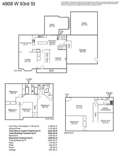 $575,000 | 4908 West 93rd Street, Bloomington, MN 55437