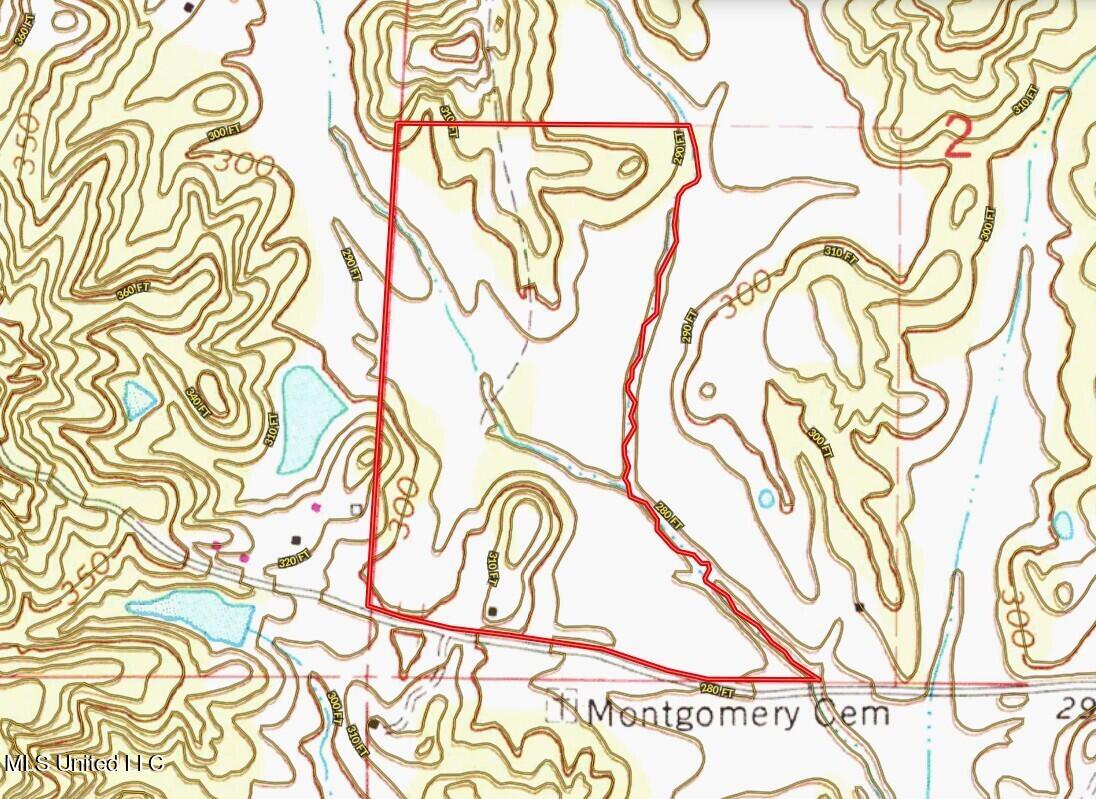 2928 Stokes Cemetary Road Durant, MS 39063 - Photo 63 of 86 81 Holmes Topo