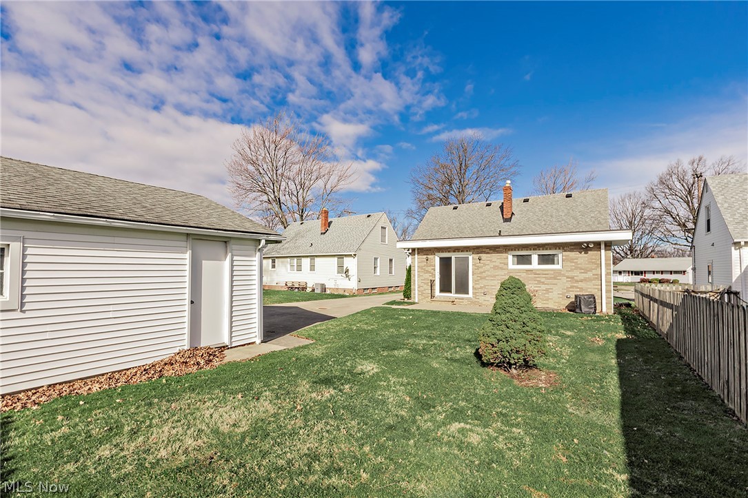 30104 Warren Road Wickliffe, OH 44092 - Photo 42 of 45 A nice view from the rear of the backyard