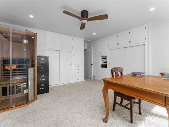195 Howell Avenue Red Bluff, CA 96080 - Photo 26 of 67 a workspace with furniture and closet