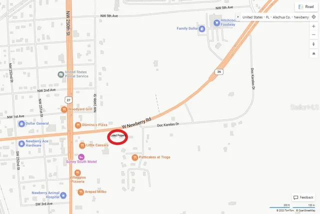 a view of a tennis court