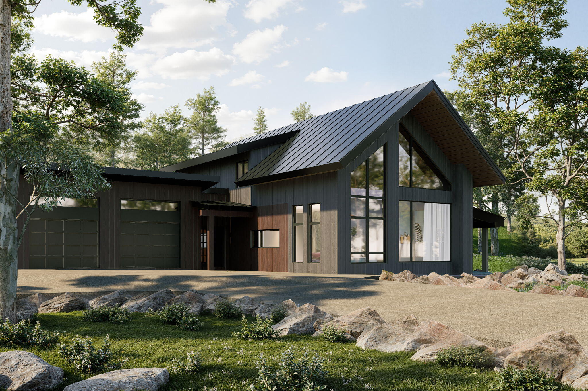 Lot 29 Deer View Road Bethel, ME 04217 - Photo 2 of 9 10-web-or-mls-260114_Abram Residence_EXT