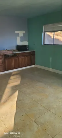 a view of empty room