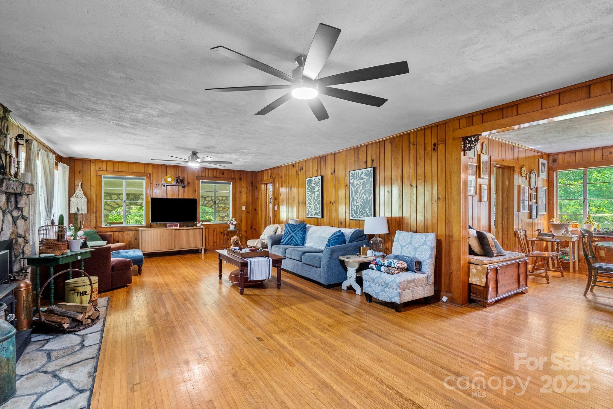 41 Hilton Drive Brevard, NC 28712 - Photo 13 of 32 a living room with furniture and a large window