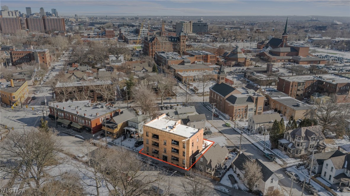 1905 Fulton Road, Unit 2B Cleveland, OH 44113 - Photo 29 of 31 Drone / aerial view