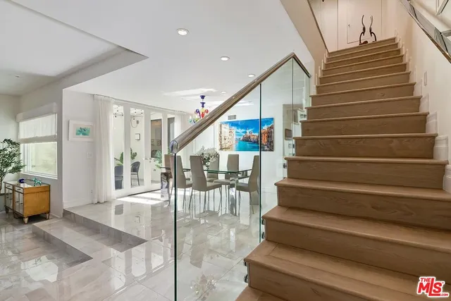 a workspace with furniture and window