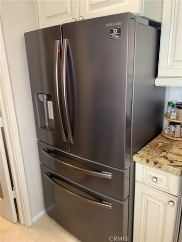 a close view of washer and dryer